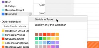 Chọn Switch to Tasks