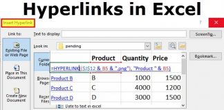 Cách dùng hàm Hyperlink trong Excel