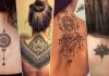Hình xăm mandala ở lưng cho nữ đẹp nhất