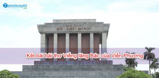 ket bai bai tho vieng lang bac