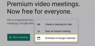 Lên lịch buổi học dễ dàng với Google Meet