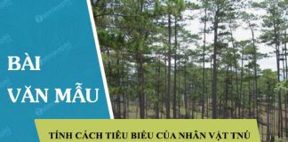 net tinh cach tieu bieu cua nhan vat tnu trong truyen ngan rung xa nu