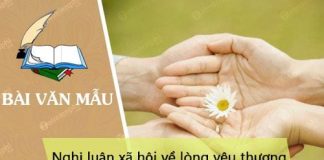nghi luan xa hoi ve long yeu thuong