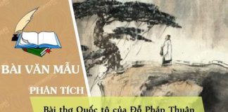 phan tich bai tho quoc to cua do phap thuan