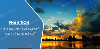 phan tich cau tuc ngu rang mo ga co nha thi giu