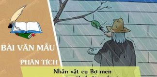 phan tich nhan vat cu bo men trong truyen chiec la cuoi cung