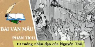 phan tich tu tuong nhan dao cua nguyen trai trong binh ngo dai cao