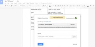 Lên kế hoạch sử dụng Google Docs