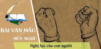qua nhat ki trong tu trinh bay suy nghi cua em ve nghi luc cua con nguoi