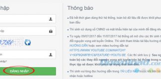 Hệ thống thi THPT Quốc gia 2017