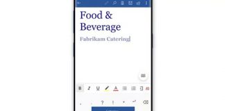 Nhập văn bản bằng giọng nói trên Microsoft Office Mobile mới