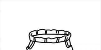 các bức tranh tô màu quần áo cho bé