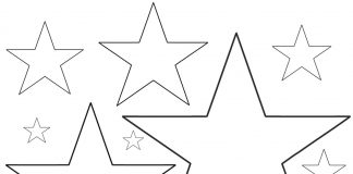 tranh tô màu ngôi sao đẹp nhất