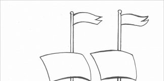 tranh tô màu thuyền buồm đẹp nhất