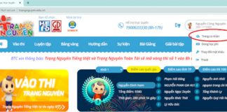 Nhấn vào Trang cá nhân