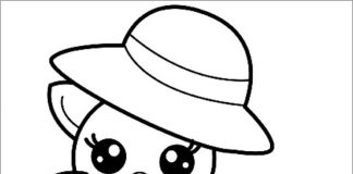 Tranh tô màu con mèo