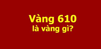 Vàng 610