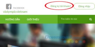 Đăng ký tài khoản Violympic