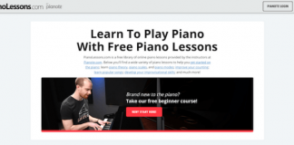 Học piano trên Piano Lessons