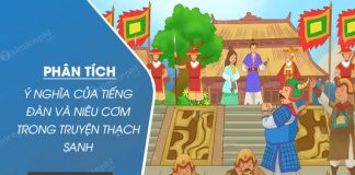 y nghia cua tieng dan va nieu com trong truyen thach sanh