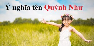 Ý nghĩa tên Quỳnh Như là gì? Tên Quỳnh Như trong tiếng Anh, Trung, Hàn, Nhật